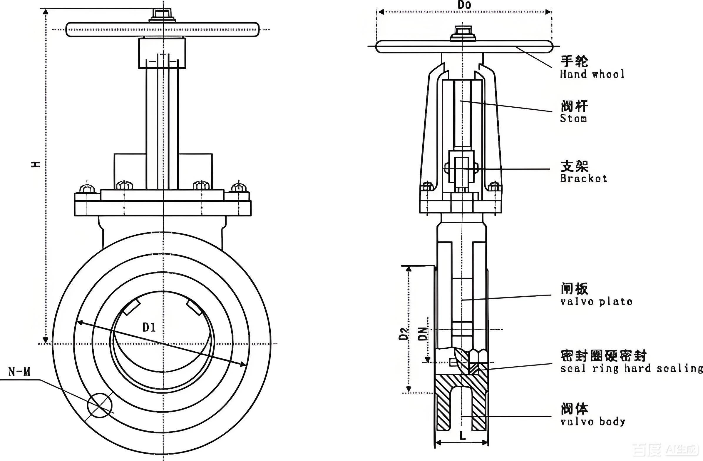 High-pressure floating ball valve